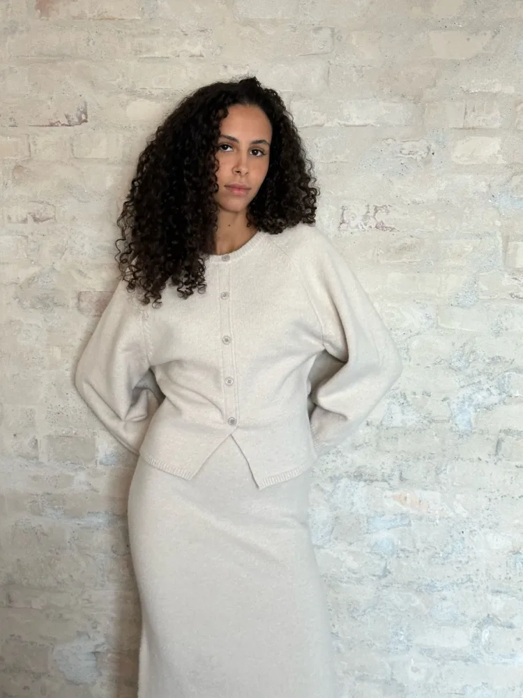 Rex Knit Blouse - Ivory - Bilde 2