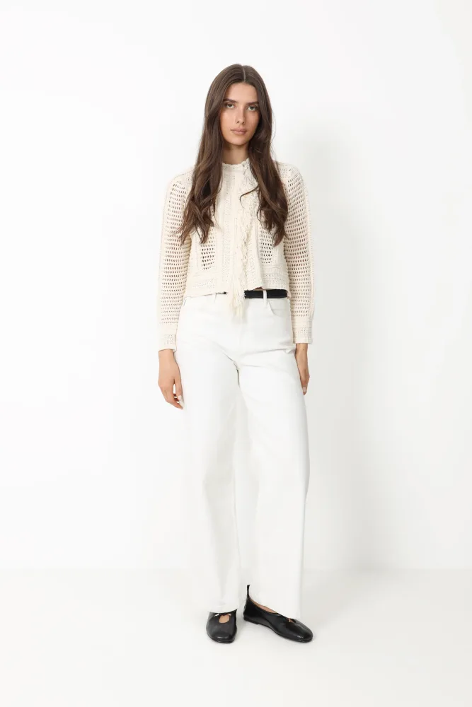 Cardigan Bianca - Ecru - Bilde 2