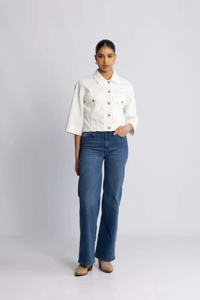 Penn Bianco Jacket - White - Bilde 2