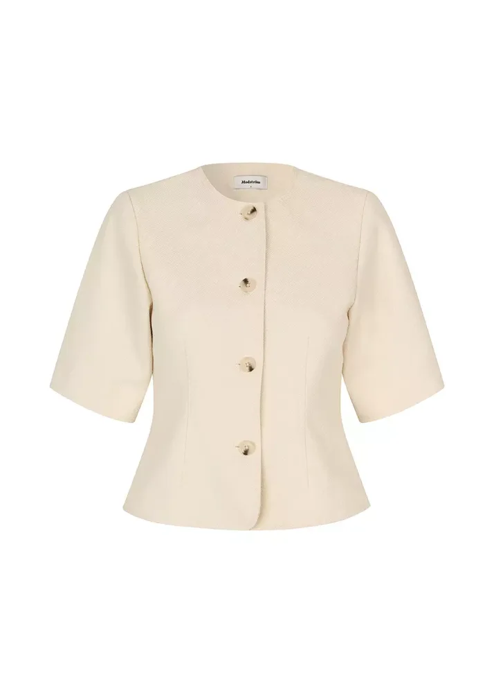 Ves Blazer - Vanilla Cream