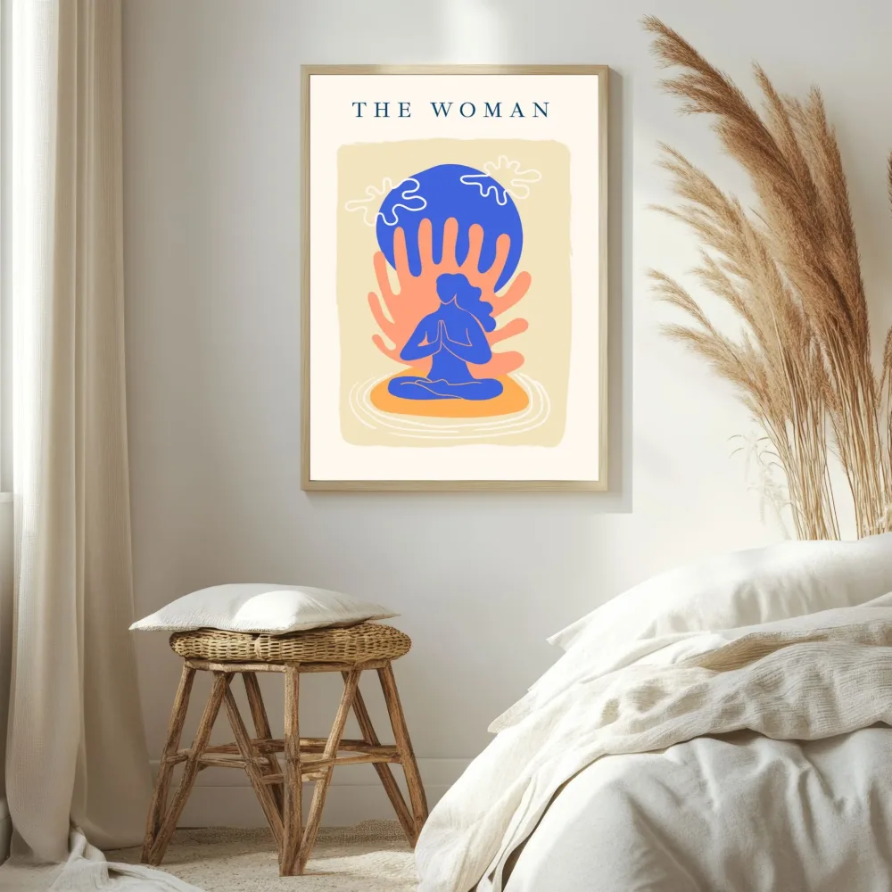 THE WOMAN – MEDITATIV MATISSE-INSPIRERT KUNSTPLAKAT - Bilde 2