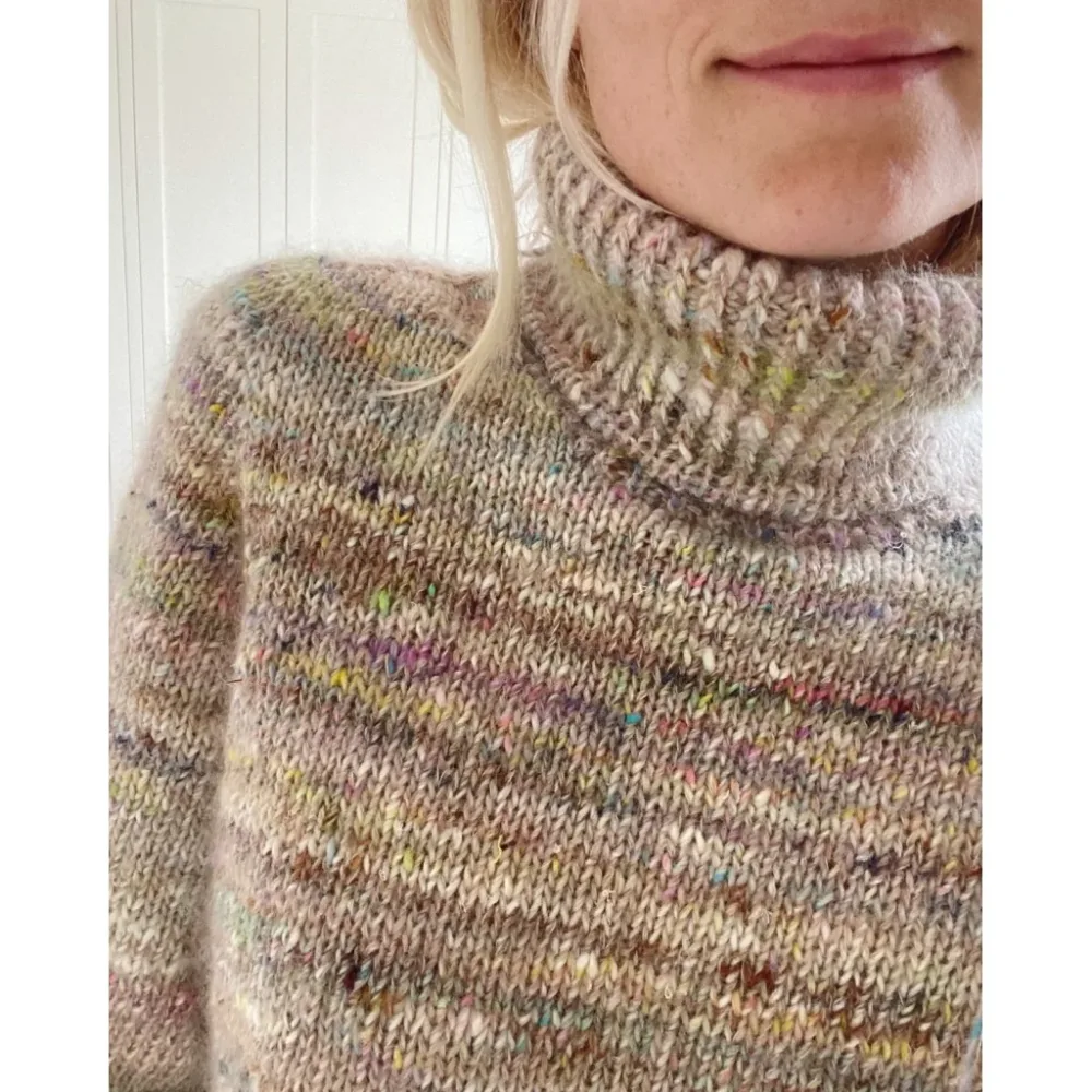 Mønster PetiteKnit – Terrazzo Sweater Mønster PetiteKnit – Terrazzo Sweater