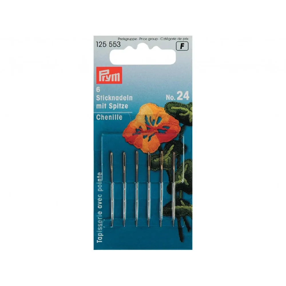 Prym Broderinåler – Spiss No.24 – 6stk Prym Broderinåler – Spiss No.24 – 6stk