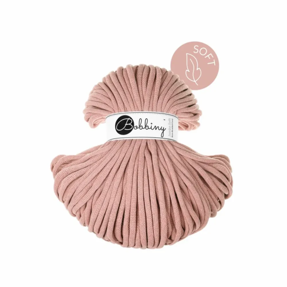 Bobbiny Jumbo Soft 8mm 100m – Blush Bobbiny Jumbo Soft 8mm 100m – Blush