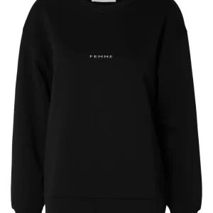 Lisa Hankie Ls Crew Neck Sweat – Black
