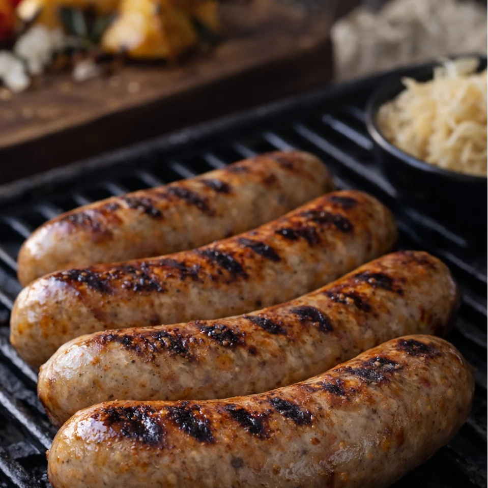 Bratwurst med fenikkel – 0,6kg (Trondheim Slaktehus)