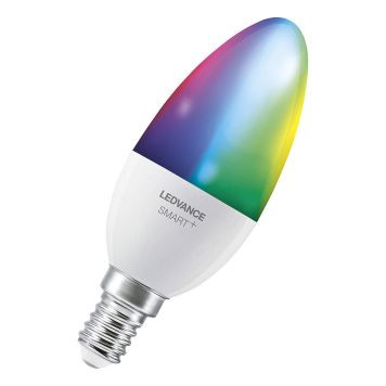 LYSPÆRE LEDVANCE SMART+ WIFI 40 KRON E14 4,9W RGBW LYSPÆRE LEDVANCE SMART+ WIFI 40 KRON E14 4,9W RGBW