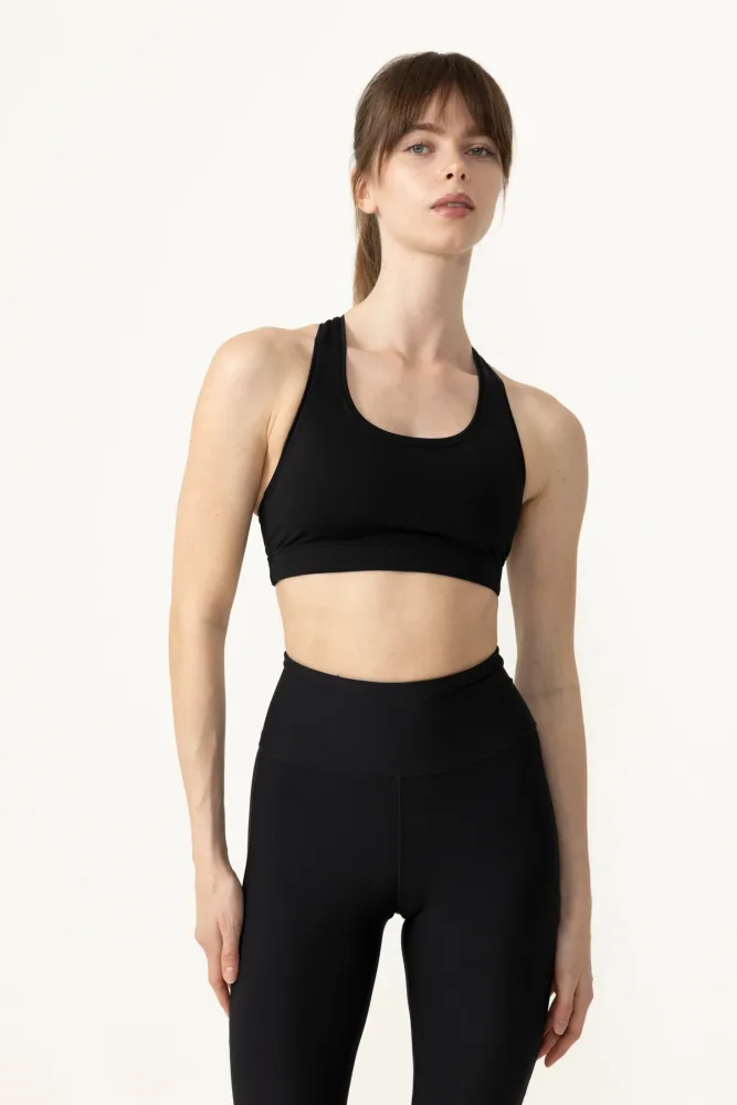 Iconic Sports Bra - Black - Bilde 3