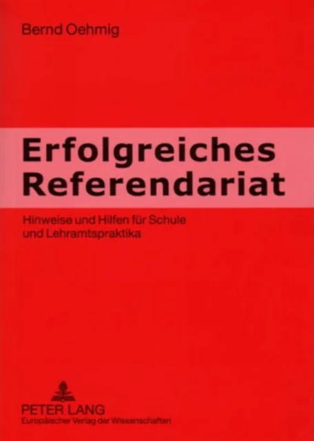 Erfolgreiches Referendariat