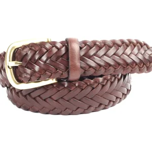 9009.1 Braided Belt 106/30 – Brown 9009.1 Braided Belt 106/30 – Brown