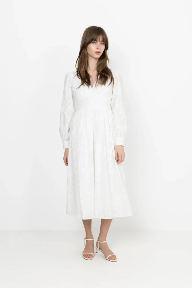 Asti Dress - White - Bilde 2