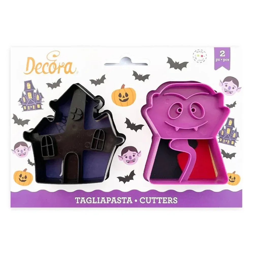 Decora utstikkere i plast -Vampyr- sett/2 Decora utstikkere i plast -Vampyr- sett/2