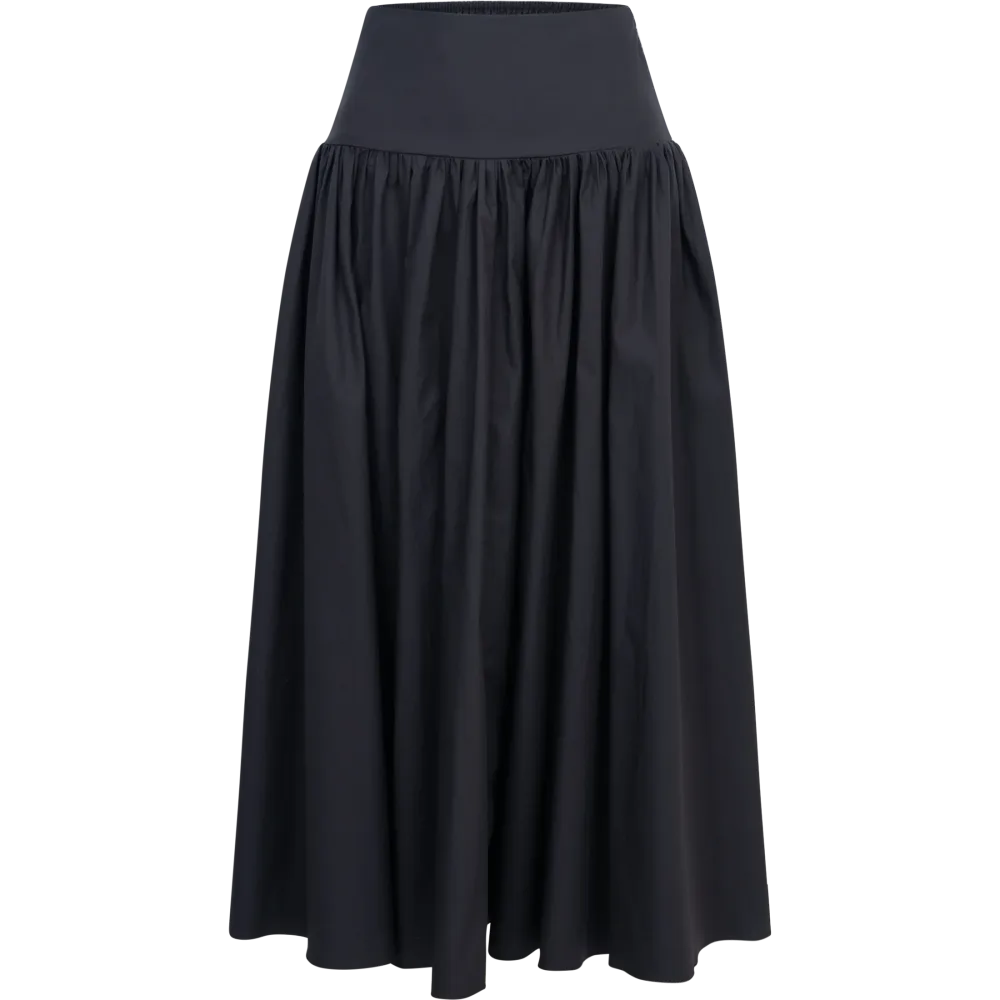 Poplin Skirt – Black