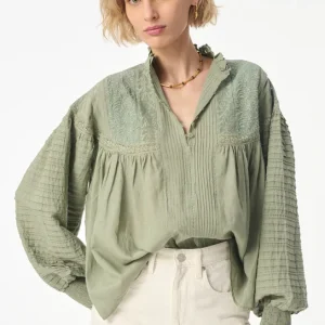 VANESSA BRUNO – Dahlia Blouse – Amande