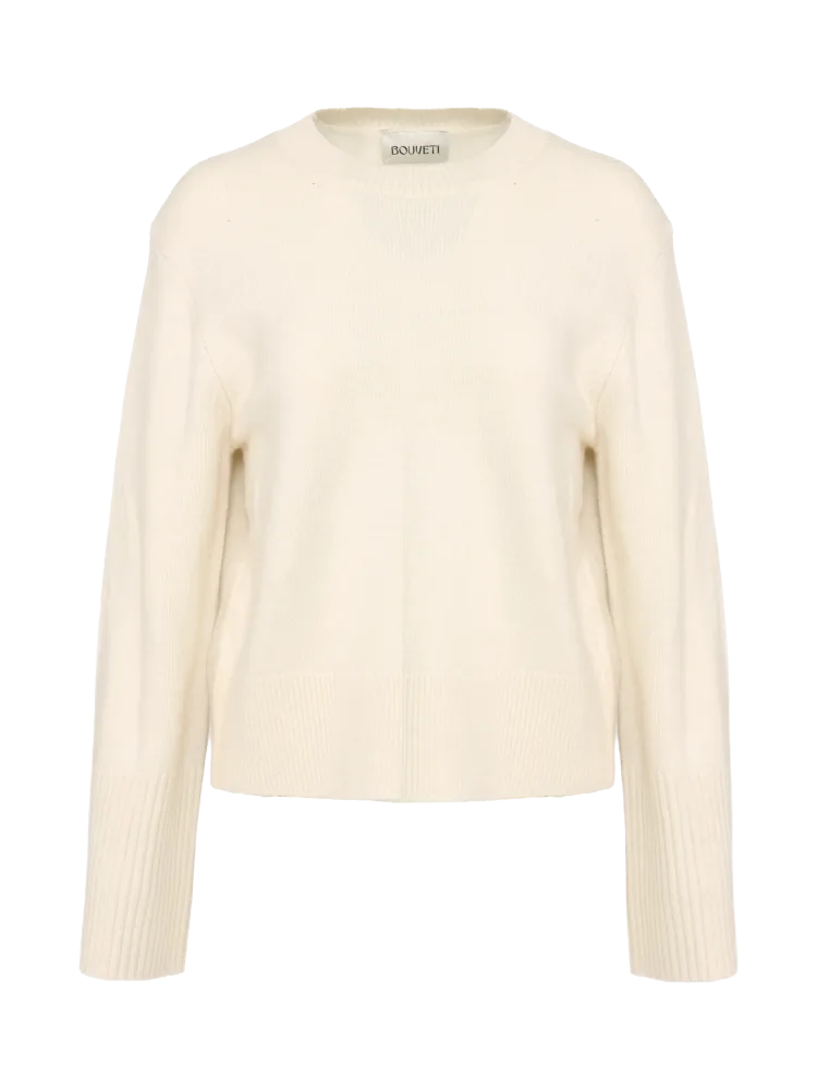 Mari Wool Sweater - Off White