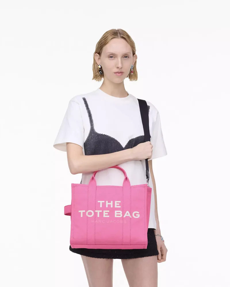 The Canvas Medium Tote - Bow Pink - Bilde 2
