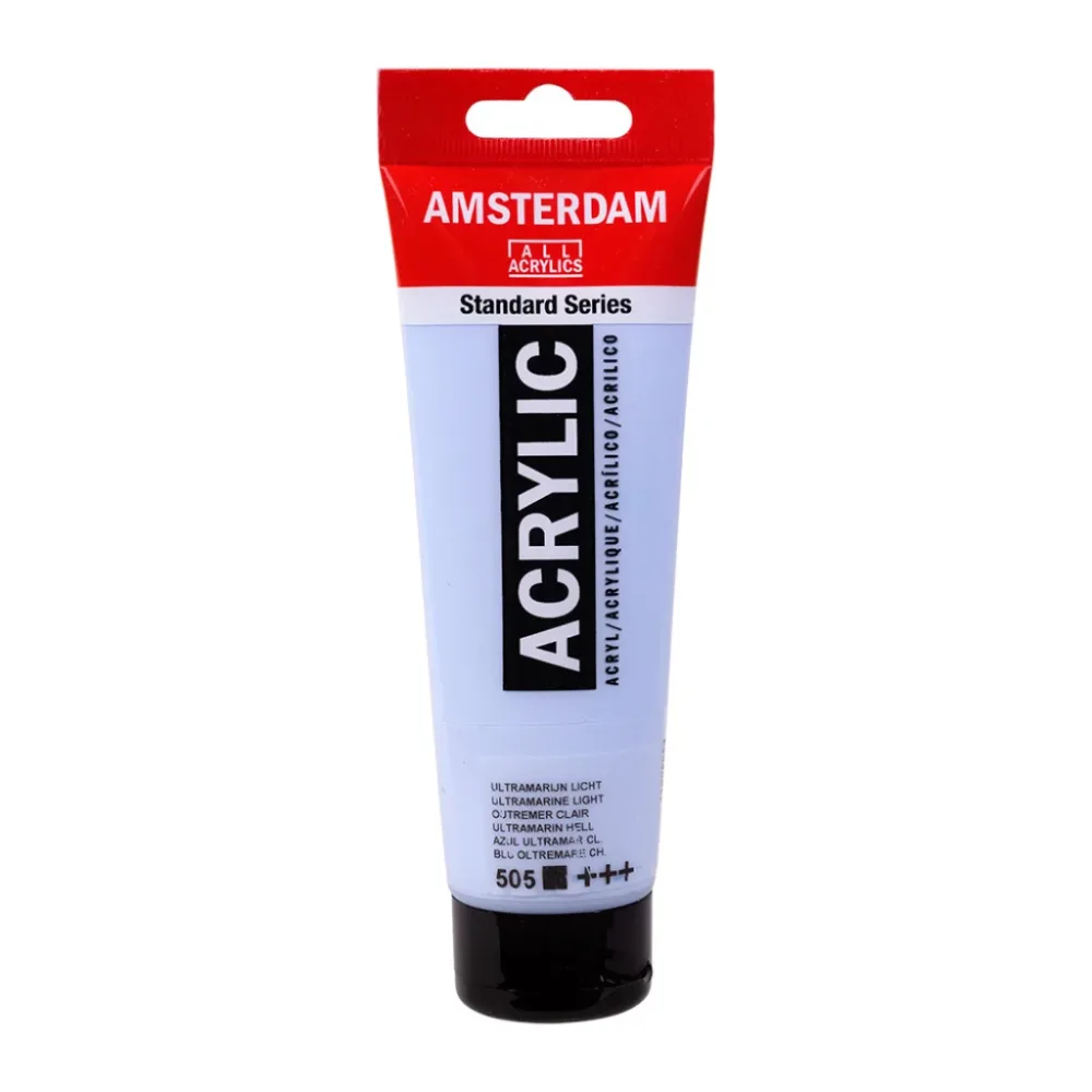 Amsterdam Standard 120ml – 505 Ultramarine Light Amsterdam Standard 120ml – 505 Ultramarine Light