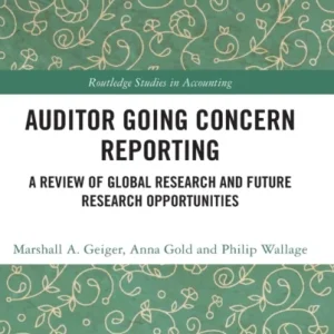 Auditor Going Concern Reporting Auditor Going Concern Reporting