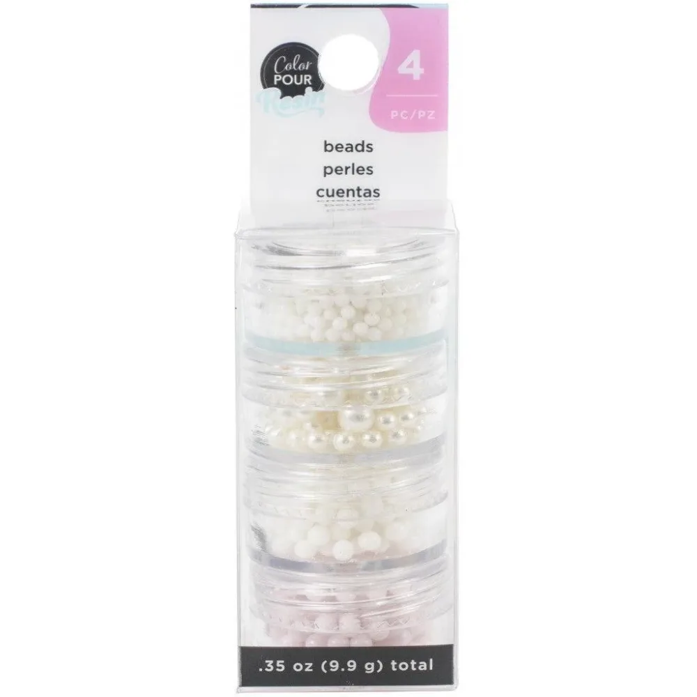 Color Pour Resin Mix-Ins - Beads Colorful 4stk