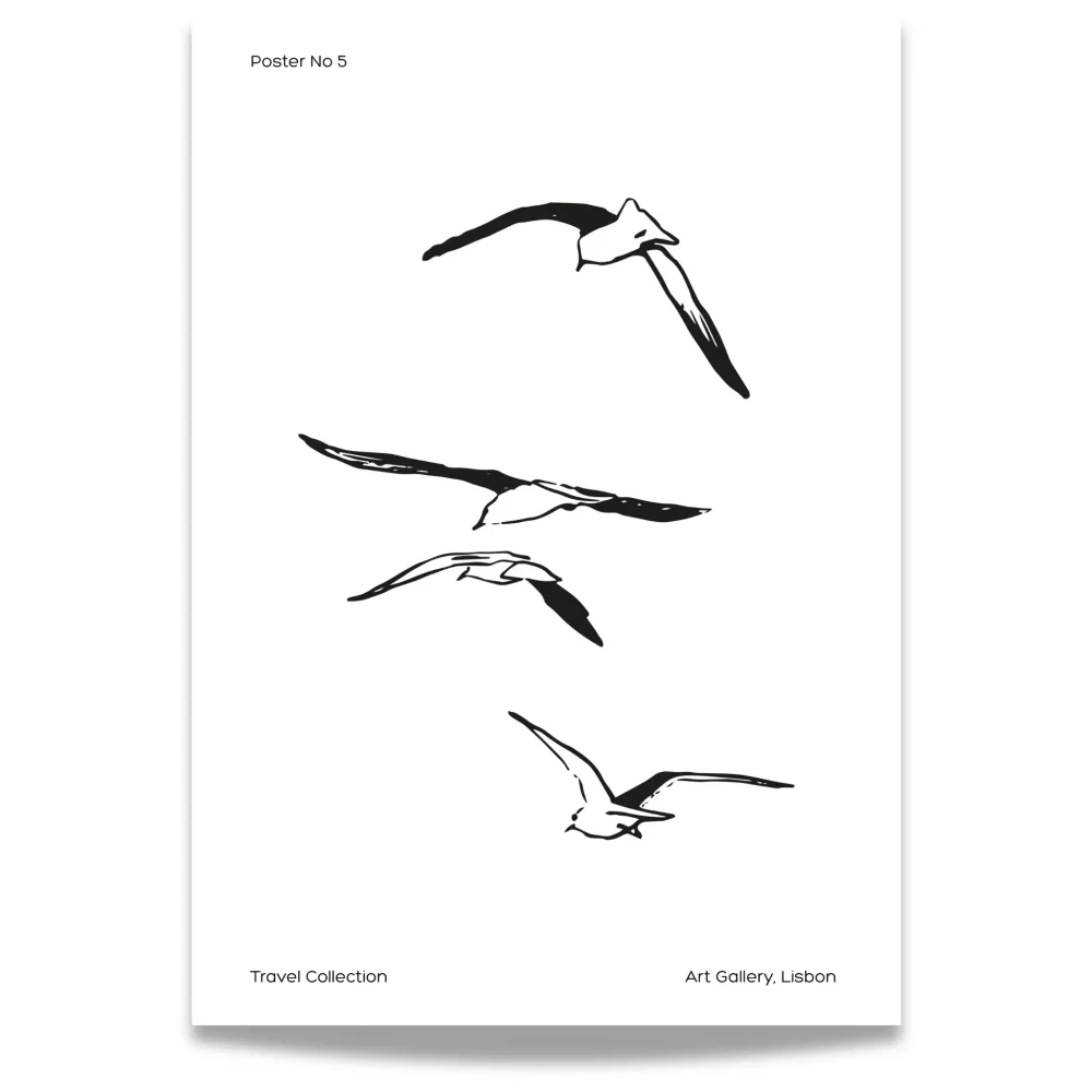 TRAVEL COLLECTION No5 – GRAFISK PLAKAT
