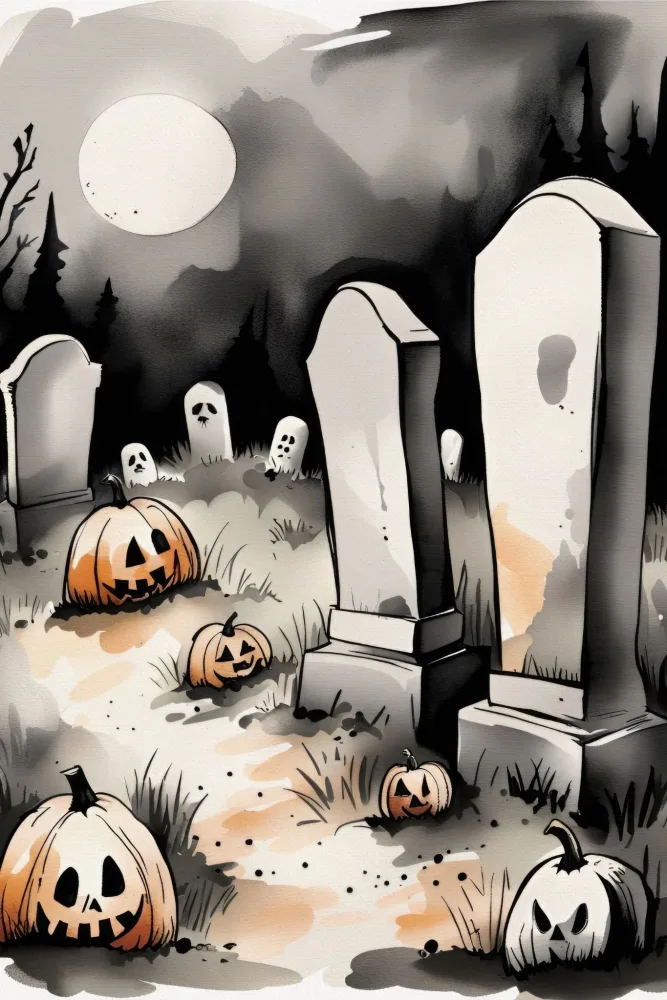 CREEPY & COOL HALLOWEEN KORT No1 – PAKKE MED 10 MOTIV - Bilde 3
