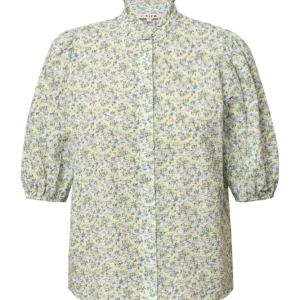 Tiffany Short Sleeve Shirt – Blue/Green