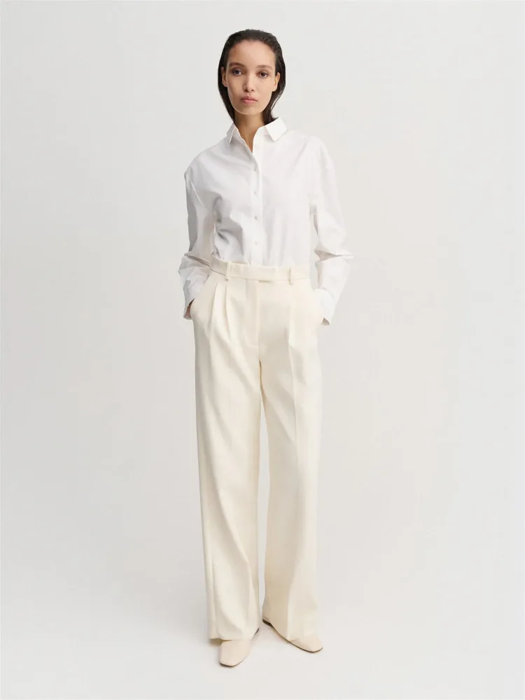 ALMADA LABEL - Pre-Order Amel Trousers - Cream